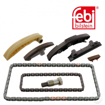 Timing Chain Kit for camshaft, with guide rails and chain tensioner for Porsche 955 957 Cayenne V6