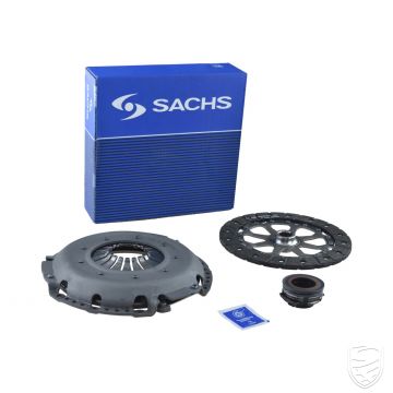 Koppeling set 240 mm SACHS voor Porsche 997 3.6 Carrera 2/4 tot -'08 + druklager