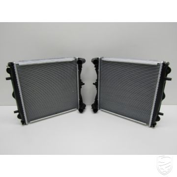 Set 2x radiator left+right, engine cooling for Porsche 996 986