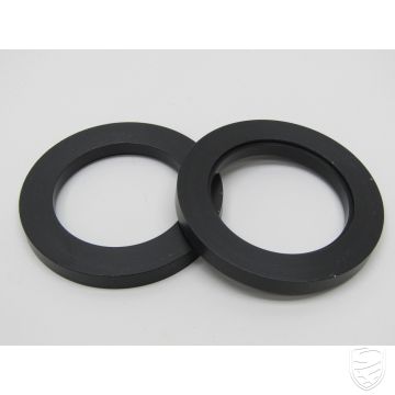 Set 2x veerschijf voor schokdemper, achteras voor Porsche 997 Carrera/Turbo PASM