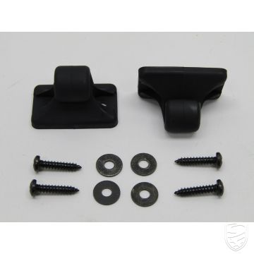 Jeu 2x support pare-soleil pour Porsche 924 944 jusqu'à -'85 clips + vis