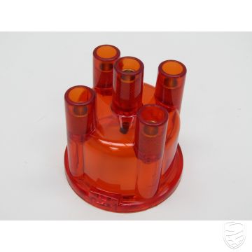 Ontsteking verdelerkap, rood transparant voor Porsche 914/4 924