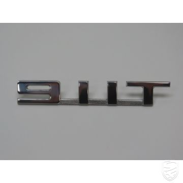 Embleem "911T" chroom voor Porsche 911 '67-'73
