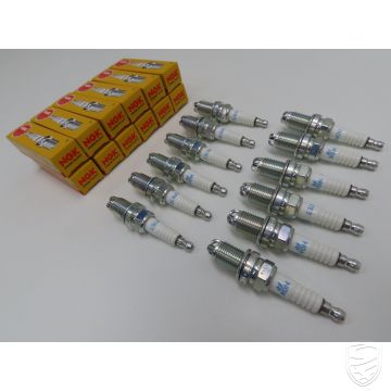 Set 12x Bougie, NGK voor Porsche 964 993