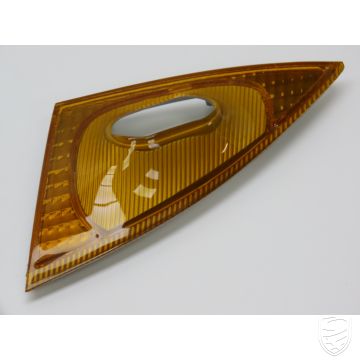 Cache triangle orange pour phare gauche avec lave-phare pour Porsche 996 Mk1 986 Boxster