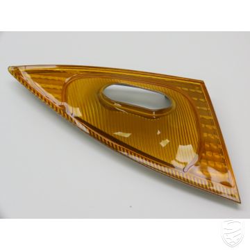 Cache triangle orange pour phare droite avec lave-phare pour Porsche 996 Mk1 986 Boxster