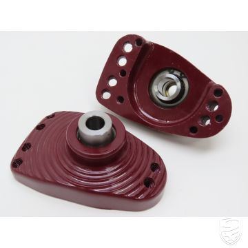 Jeu 2x supports d'amortisseurs, essieu avant, gauche + droite pour Porsche 911 '69-'89 914 UNIBALL