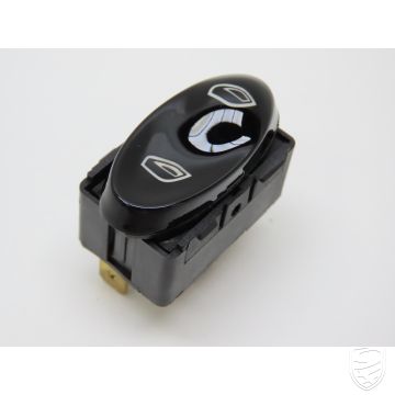 Commutateur pour vitres électriques, noir brillant pour Porsche 986 Boxster 996