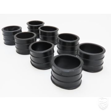 8x Rubber sleeve inlet manifold, 45 mm inner diameter for Porsche 928