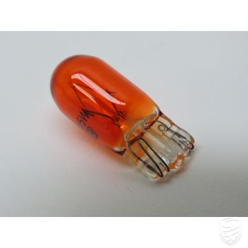 Bulb, orange, 12V/5W for flashing light