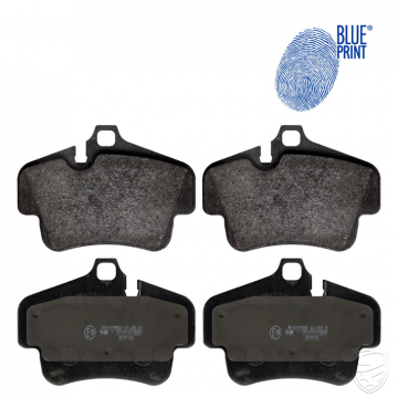 Brake Pad Set, rear axle for Porsche 997 996Turbo 987