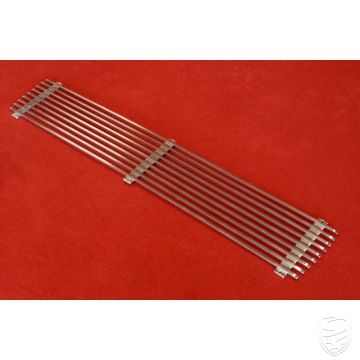 Grill for rear spoiler kit “Singer-look” for 911 F/G - aluminium matt