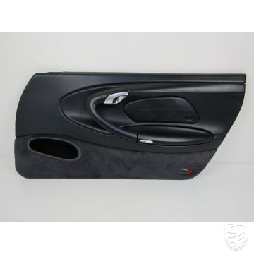 Porsche 996 1998-1999 door panel right leather metropol blue