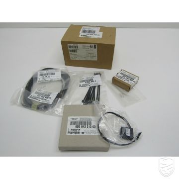 Porsche 957 Cayenne 2009-2010 Set kabelboom + microfoon voor mobiele telefoonvoorbereiding