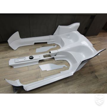 Singer-look gladde interieurdelen set voor 911G '77-'89 - carbon