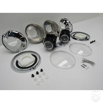 LED koplampenset in "Singer-Style" voor Porsche 911 '65-'89 964