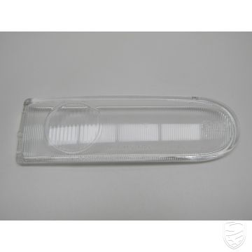 Verre pour phare antibrouillard droite, verre transparent, HELLA pour Porsche 993