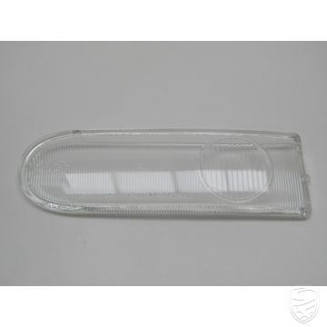 Verre pour phare antibrouillard gauche, verre transparent, HELLA pour Porsche 993