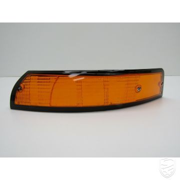 Porsche 911 '69-'73 Turn Signal Lens US version Left Black Trim