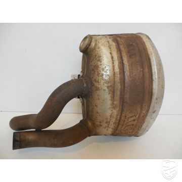 Porsche 997.2 main silencer muffler exhaust right side