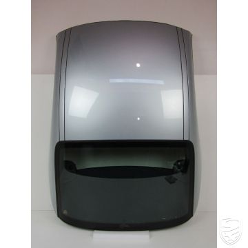 Porsche 996 997 Cabriolet Hardtop polarzilver metallic L92M / binnenbekleding blauw
