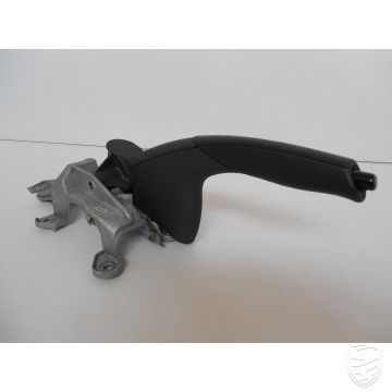 Porsche 996 handremhendel leder metropolblauw/graniet
