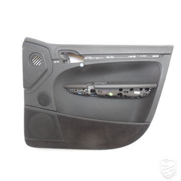 Porsche 957 Cayenne door panel front right leather black