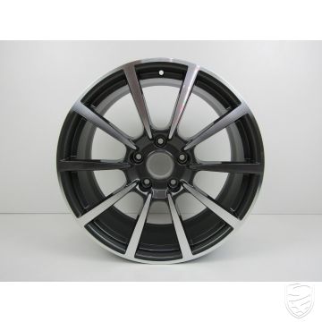 Porsche 991.2 jante "Carrera Classic II" Titan 8,5J x 20 ET49 titane
