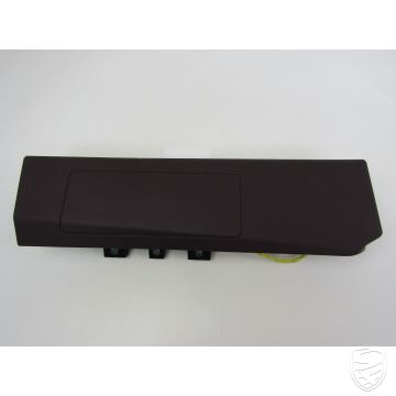 Porsche 970 Panamera airbag / onderaan dashboard marsala rood