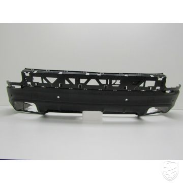 Porsche 9Y0 Cayenne E3 spoiler rear bumper with trim, cover below