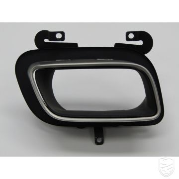 Porsche 992 tailpipe stainless steel-brushed right side