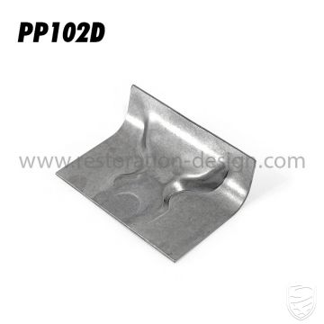 Tow hook plate for Porsche 356 B-T6/C