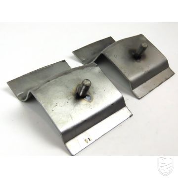 Set steunen voor stoelrails achterzijde voor Porsche 356 pre-A