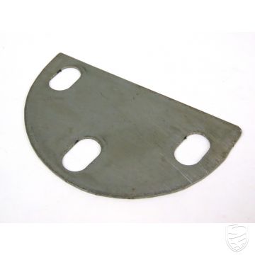 Reinforcement plate for lock catcher for Porsche 356 B/C