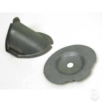 Bumpstop beugel, achteras links=rechts voor Porsche 356 B-T6/C