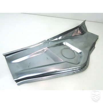 Chassisbalk, langsdrager reparatiepaneel buitenkant rechts achter voor Porsche 356 B/C