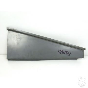 Achterkant chassisplaat, links voor Porsche 356 pre-A