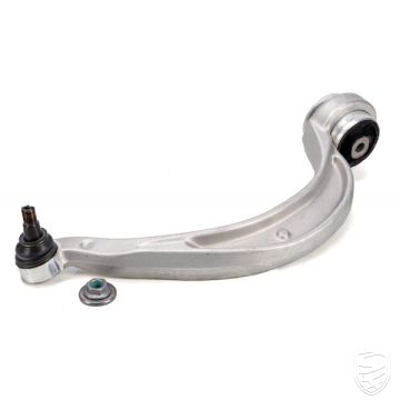 Wishbone, connecting arm, LEMFÖRDER, with bearing and ball joint, front axle left, lower rear for Porsche 95B Macan