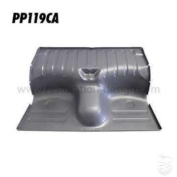 Tôle de fond des sièges arrière complète pour Porsche 356 B-T6/C