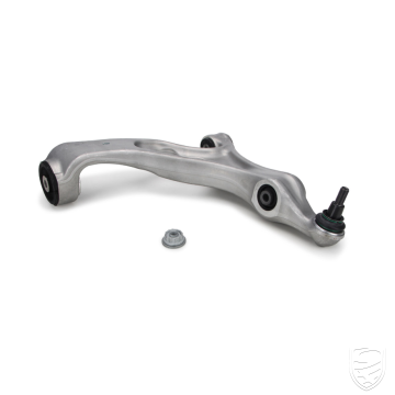 Bras de suspension avec roulements, articulation et écrou de blocage, LEMFÖRDER, essieu avant gauche, inférieur pour Porsche 958 Cayenne