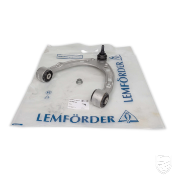 Draagarm met lagers, gewricht en borgmoer, LEMFÖRDER, vooras links=rechts, boven voor Porsche 958 Cayenne