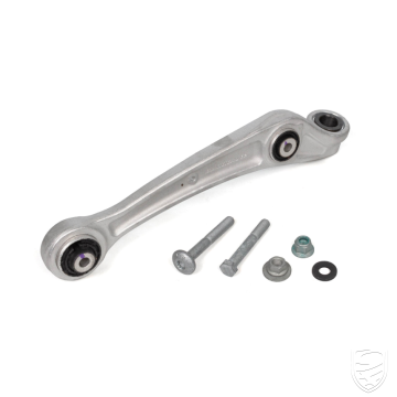 Wishbone, connecting arm, MEYLE, with bearings, front left axle, lower for Porsche 95B Macan