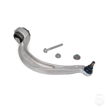 Wishbone, connecting arm, MEYLE, with bearing and ball joint, front axle right, lower rear for Porsche 95B Macan