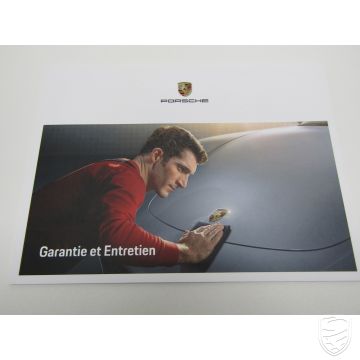 1reEDITION Porsche 991 718 Garantie & Entretien Carnet d'entretien 6/17