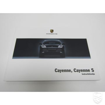 1eDRUK Porsche 955 Cayenne, Cayenne S Instructieboekje 1/04