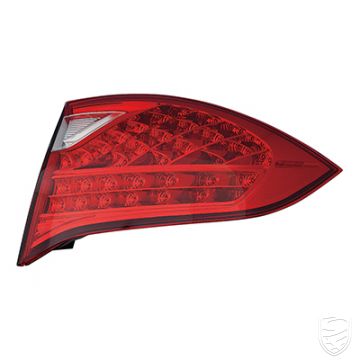 Feu arrière droite, partie extérieure, LED, avec porte-lampe pour Porsche 958 Cayenne Mk1