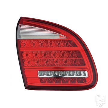 Feu arrière gauche, partie intérieure, LED, avec porte-lampe pour Porsche 958 Cayenne Mk1
