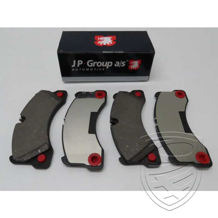 Remblokkenset, vooras voor Porsche 958 Cayenne 95B Macan 970 971 Panamera