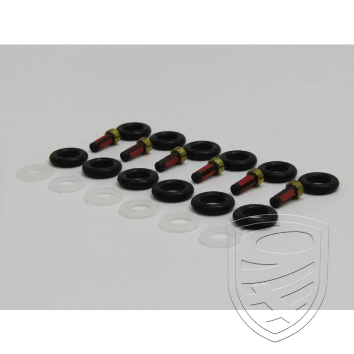 6x gasket set for Porsche 996 997 Boxster 986 987 fuel injector gaskets