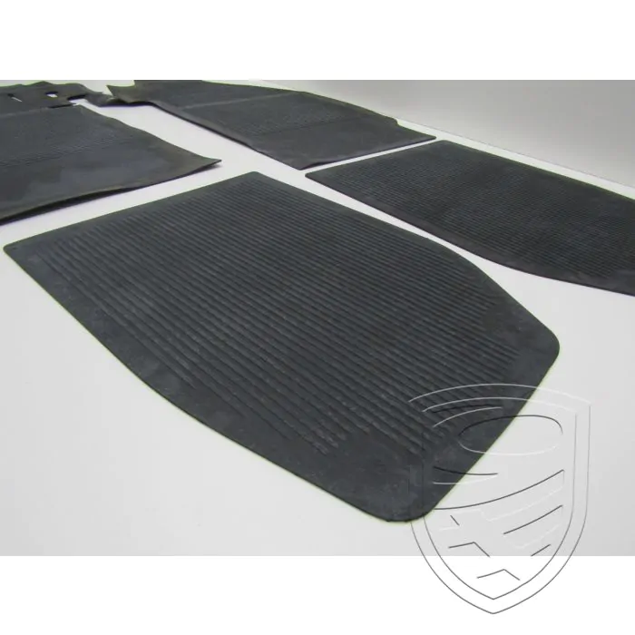 Set rubberen vloermatten (4 st.) zwart voor Porsche 911 '63-'73